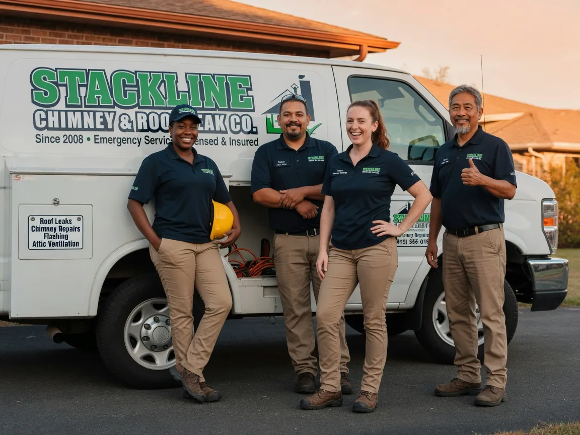 Chimney flashing repair company in Le Mars, IA